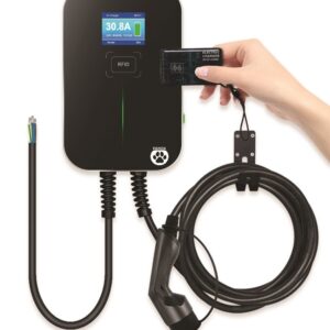 עמדת טעינה ביתית לרכב חשמלי – דגם RFID